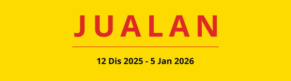 Sale from 12 Dis 2025 - 5 Jan 2026