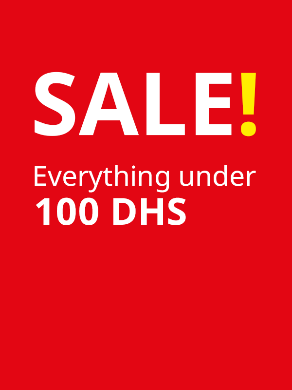 SALE under 100DH!
