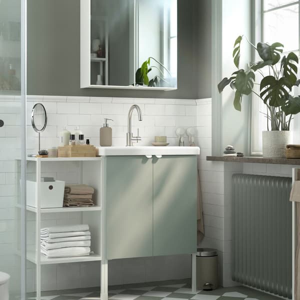 Salle de bain ENHET vert