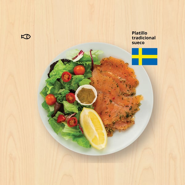 Salmon ensalada Gradv lax