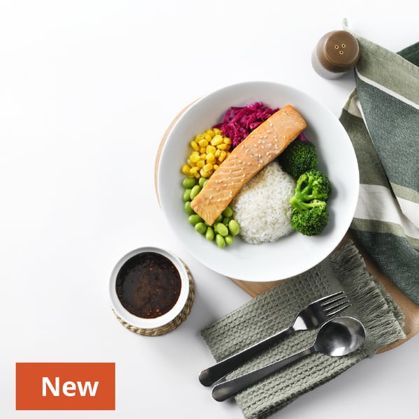 Salmon Fillet Poke Bowl​with Jaew Sauce
259 THB