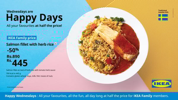 Salom fillet with herb rice