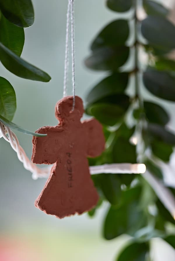 Salt dough decorations are easy to make.