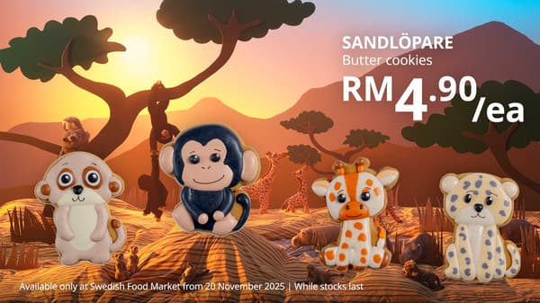 SANDLÖPARE butter cookie