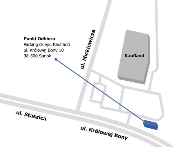 Sanok - Mobilny Punkt Odbioru Zamówień