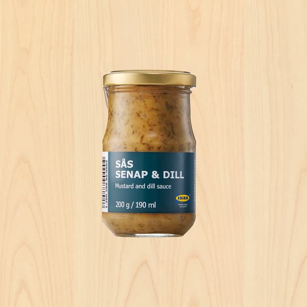 SÅS SENAP & DILL
Mustard and dill sauce for salmon, 200g
₱175
