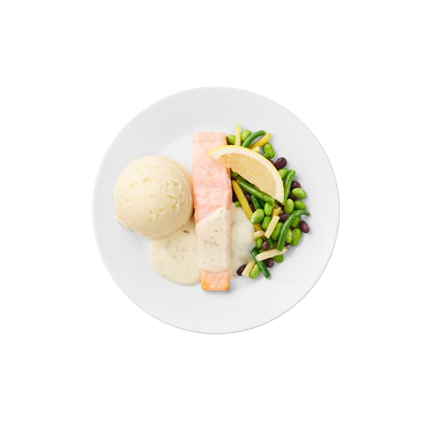saumon purée