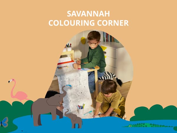 SAVANNAH COLOURING CORNER