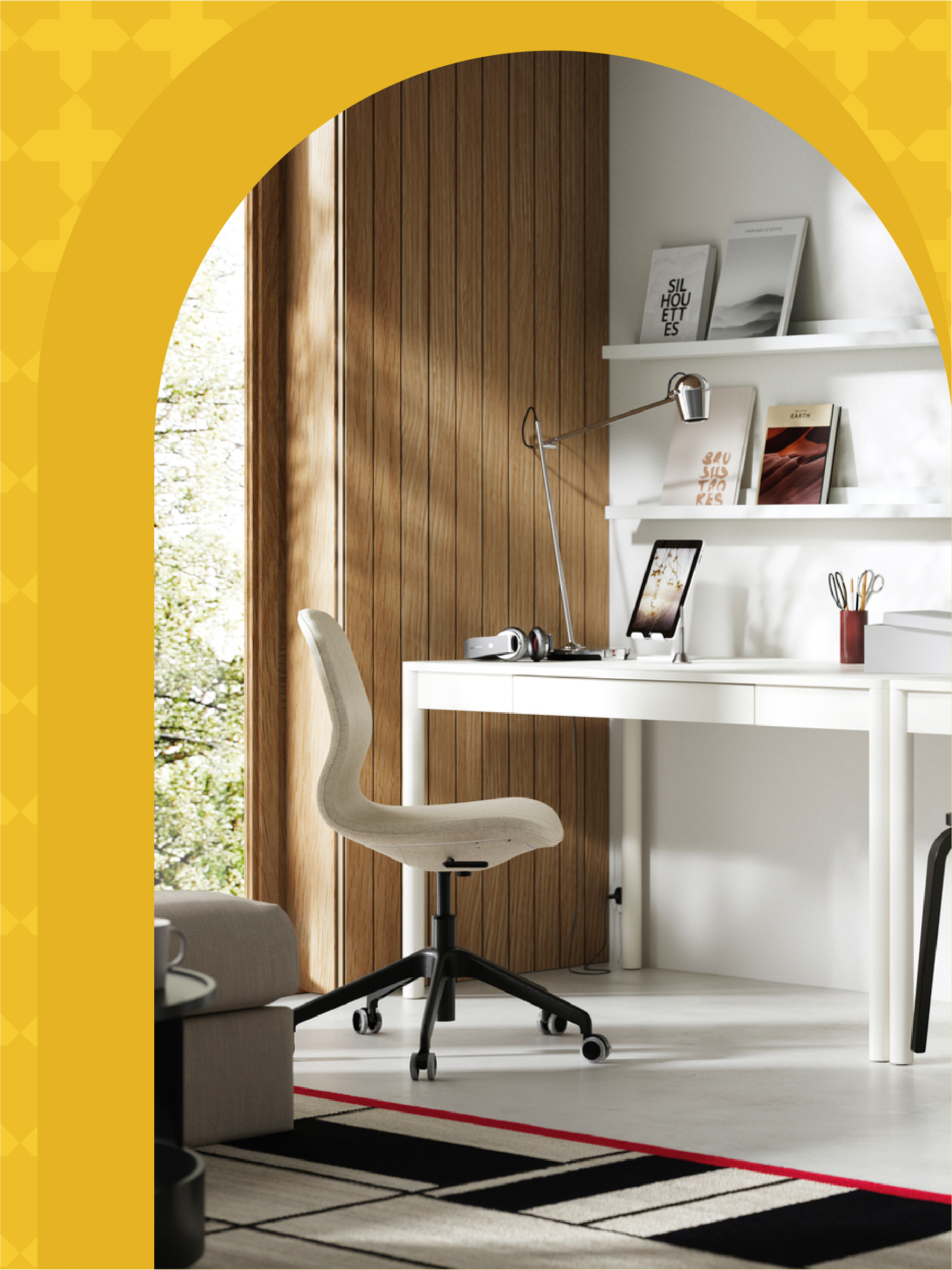 Save more this Ramadan with IKEA UAE offers and discounts from 25–75% on desk and desk chairs.
