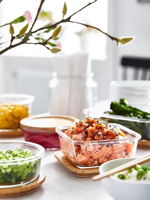 Save on food: package and reuse leftovers.