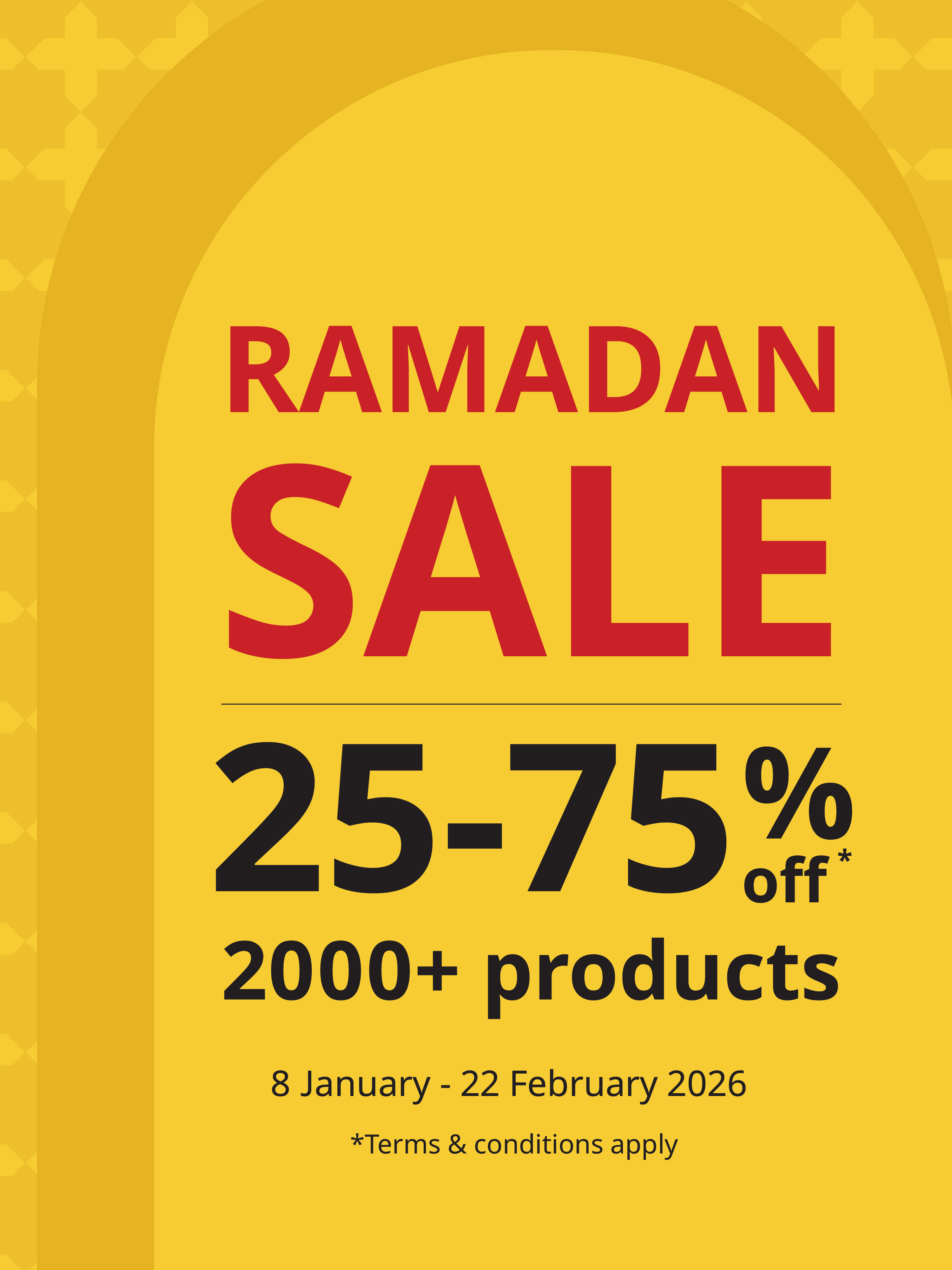 Save upto 75% Off on IKEA furniture and décor with limited time Ramadan Offer!
