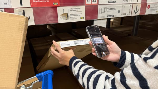 scan the product