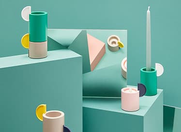 Scandinavian decoration in full color