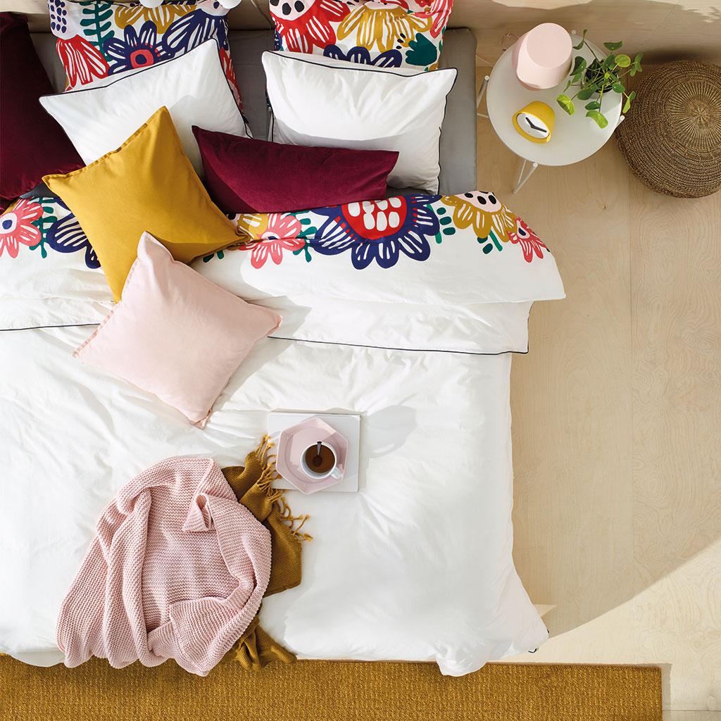 Shop the Look: Blumige Bettwäsche im Fokus - IKEA