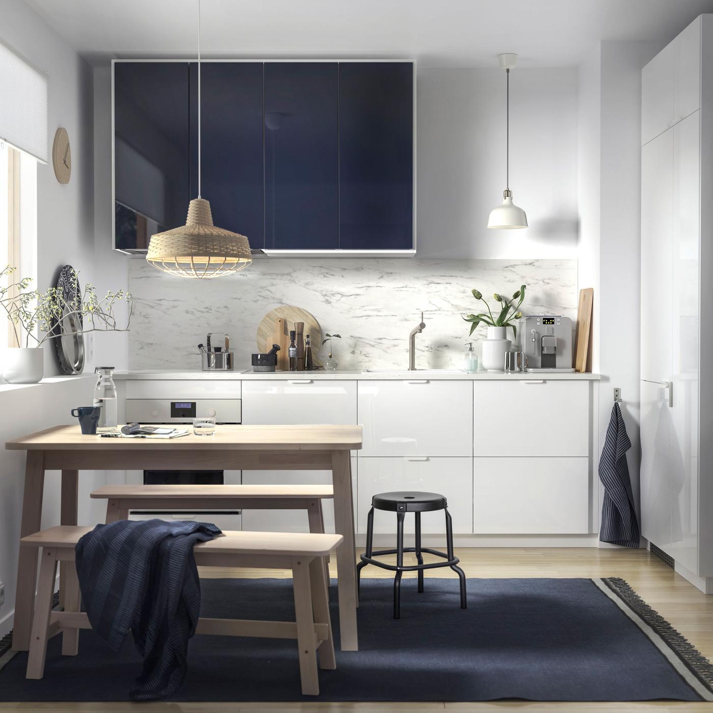 Schlanke & elegante Küchenzeile für modernes Ambiente