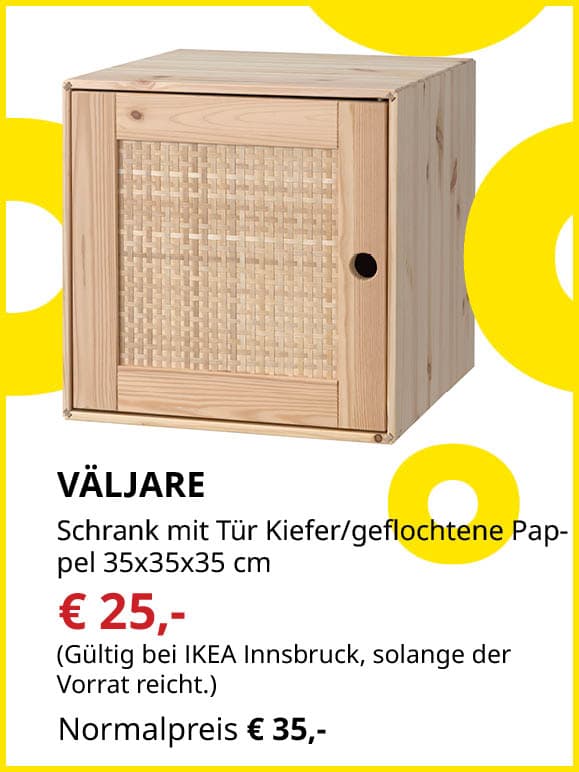 Schrank mit Tür klein