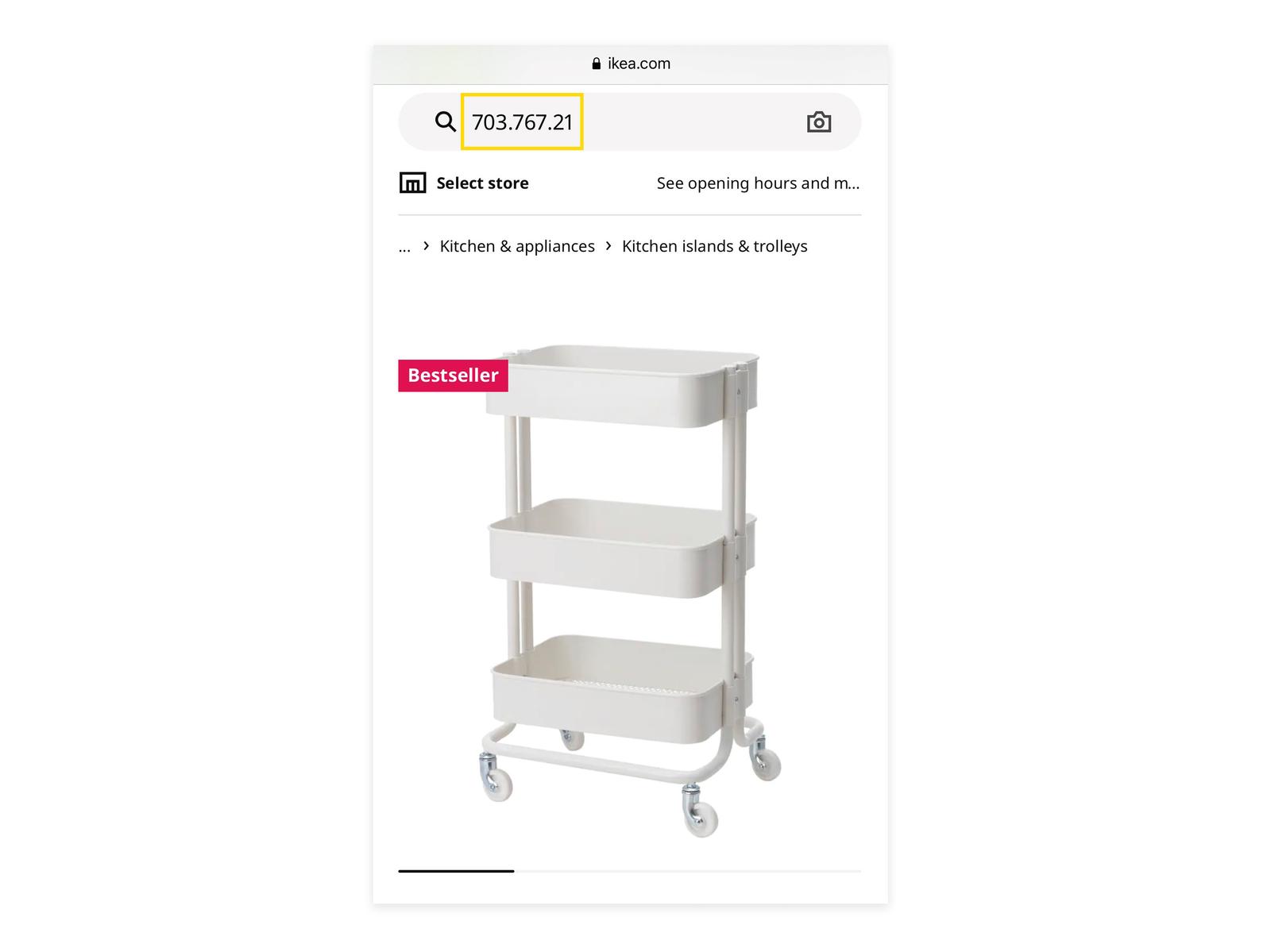 Stock availability IKEA