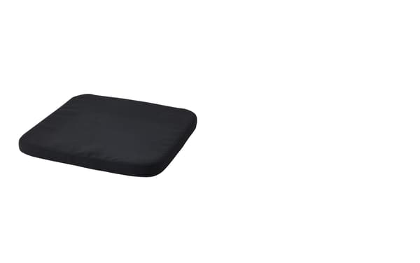 Sedák, černá, 36x36x2.5 cm