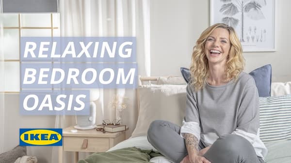 See episode: Relaxing Bedroom Oasis.