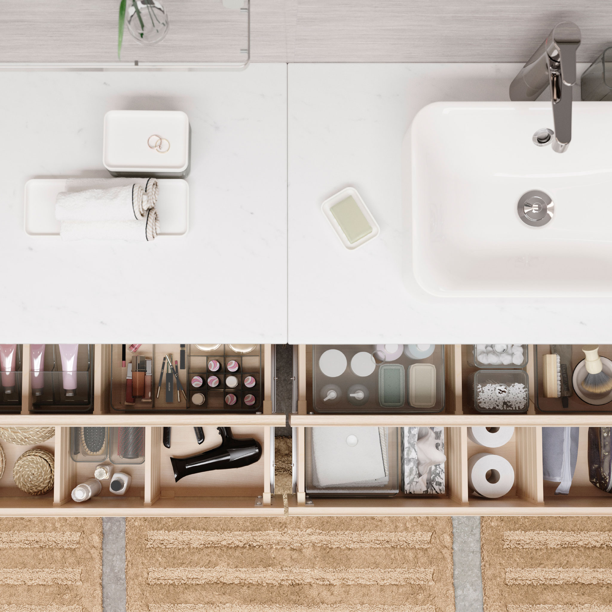 Effective Bathroom Storage Ideas Qatar IKEA