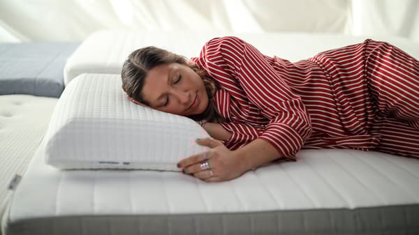 Senhora a dormir