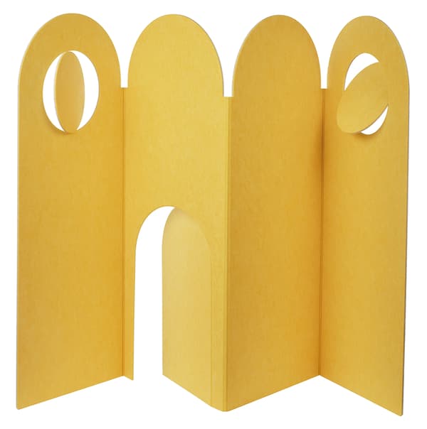 Separador de ambientes GREJSIMOJS en color amarillo 