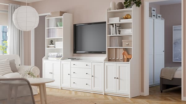 Ikea Étagère de rangement pour armoire Blanc