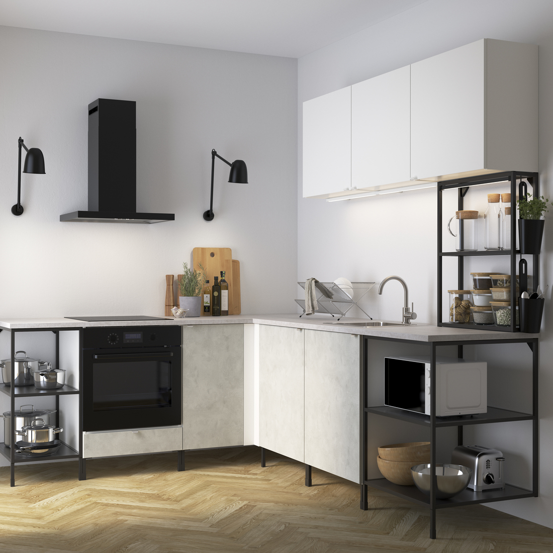 service de conception cuisine en ligne ou en magasin