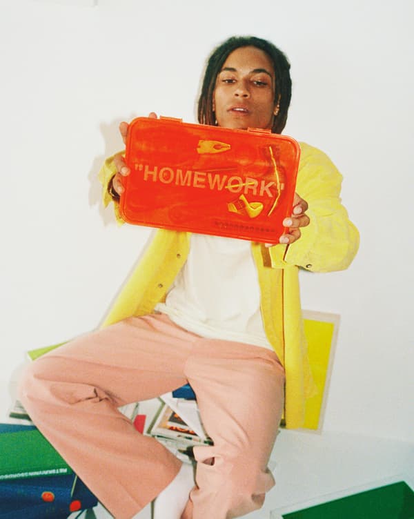 Set di attrezzi arancione con la scritta “HOMEWORK” - IKEA