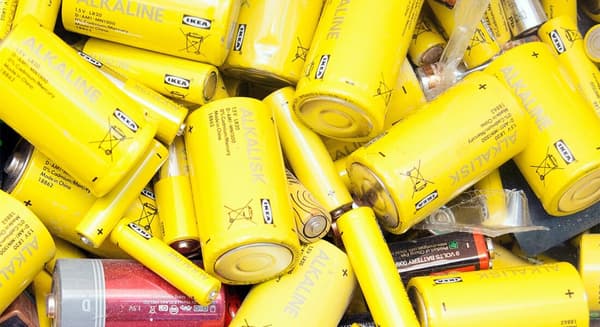 Several batteries