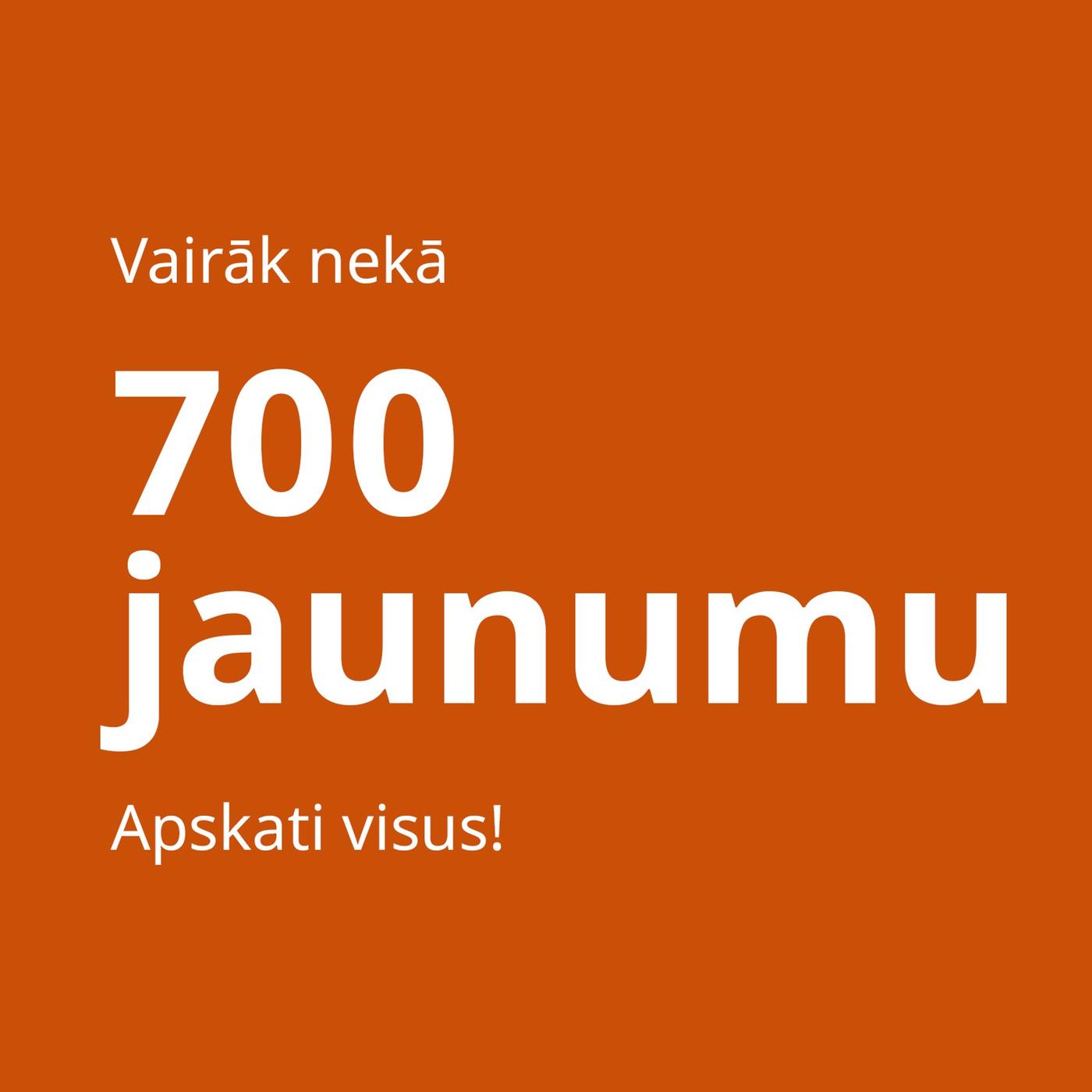 Sezonas jaunumi
