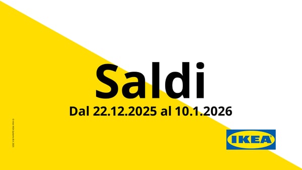 sfondo bianco e giallo per saldi