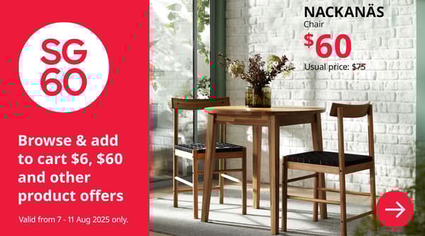 SG60 product offers