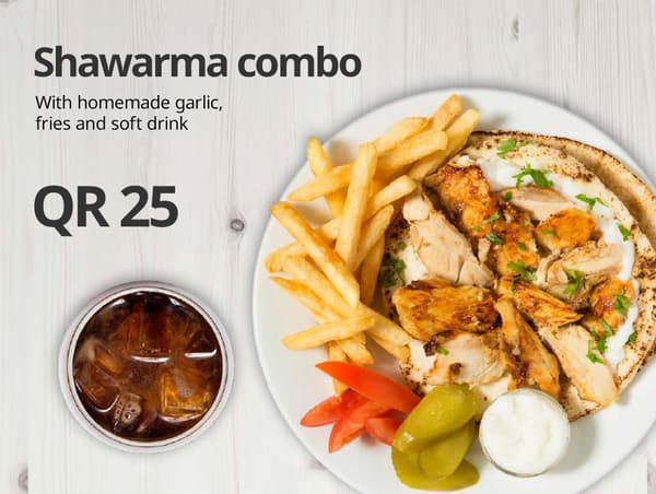 Sharwarma combo
