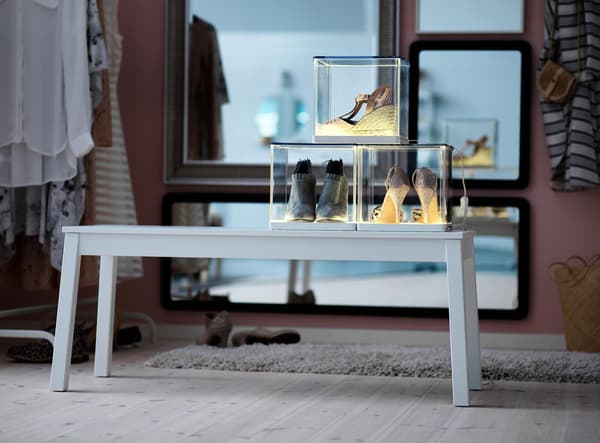 Shoes on display