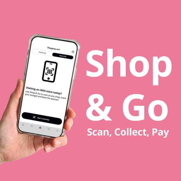 Shop & go: experience faster checkout in-store