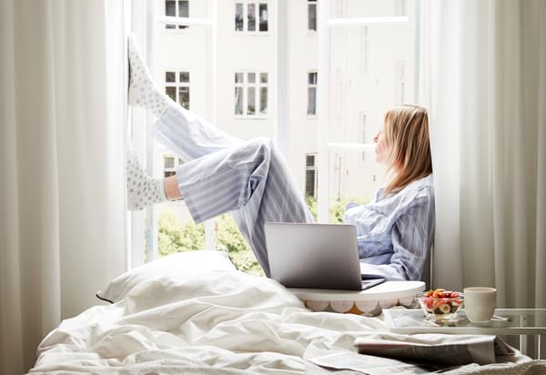 Shopping from the comfort of home