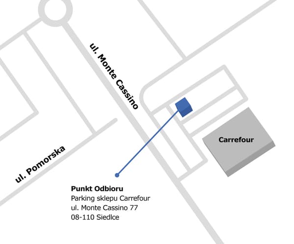 Siedlce - Mobilny Punkt Odbioru Zamówień