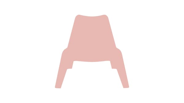 Silhouette of an IKEA product representing work area