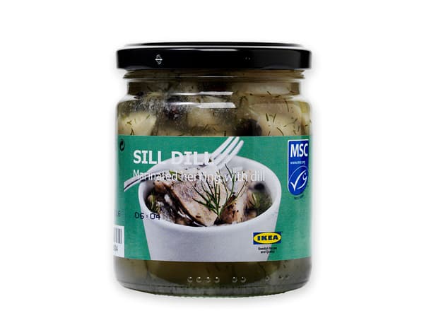 SILL DILL Marinated herring in dill, 250g