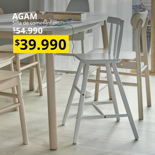 Silla blanca AGAM