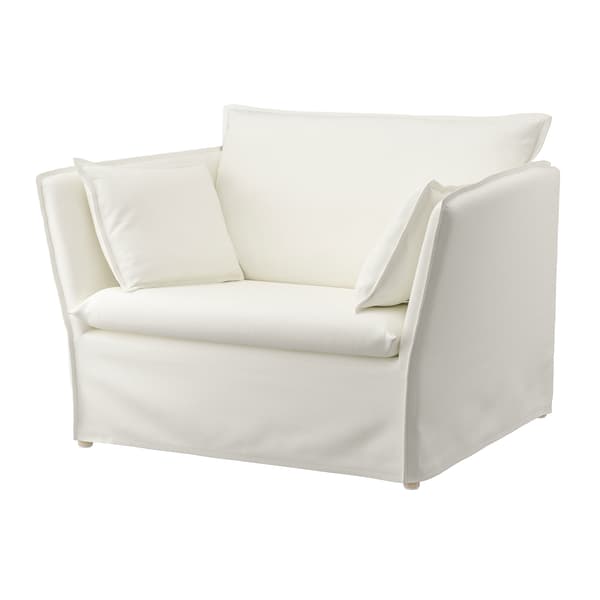 sillon con funda blanca