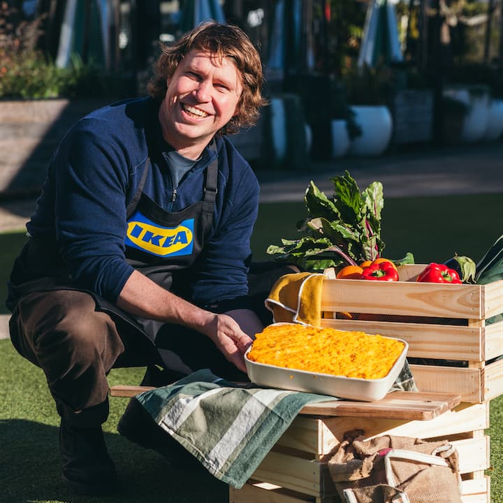 Simon Toohey's Swedish meatball shepherd's pie