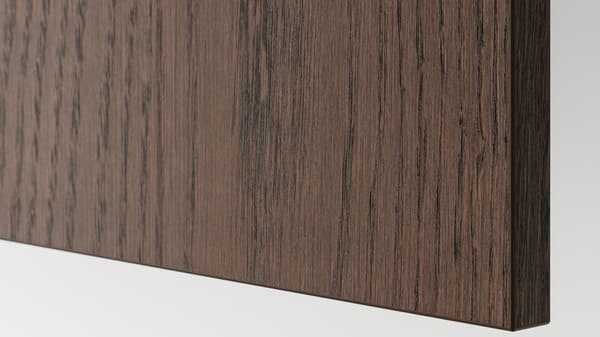 SINARP façade de porte brun foncé