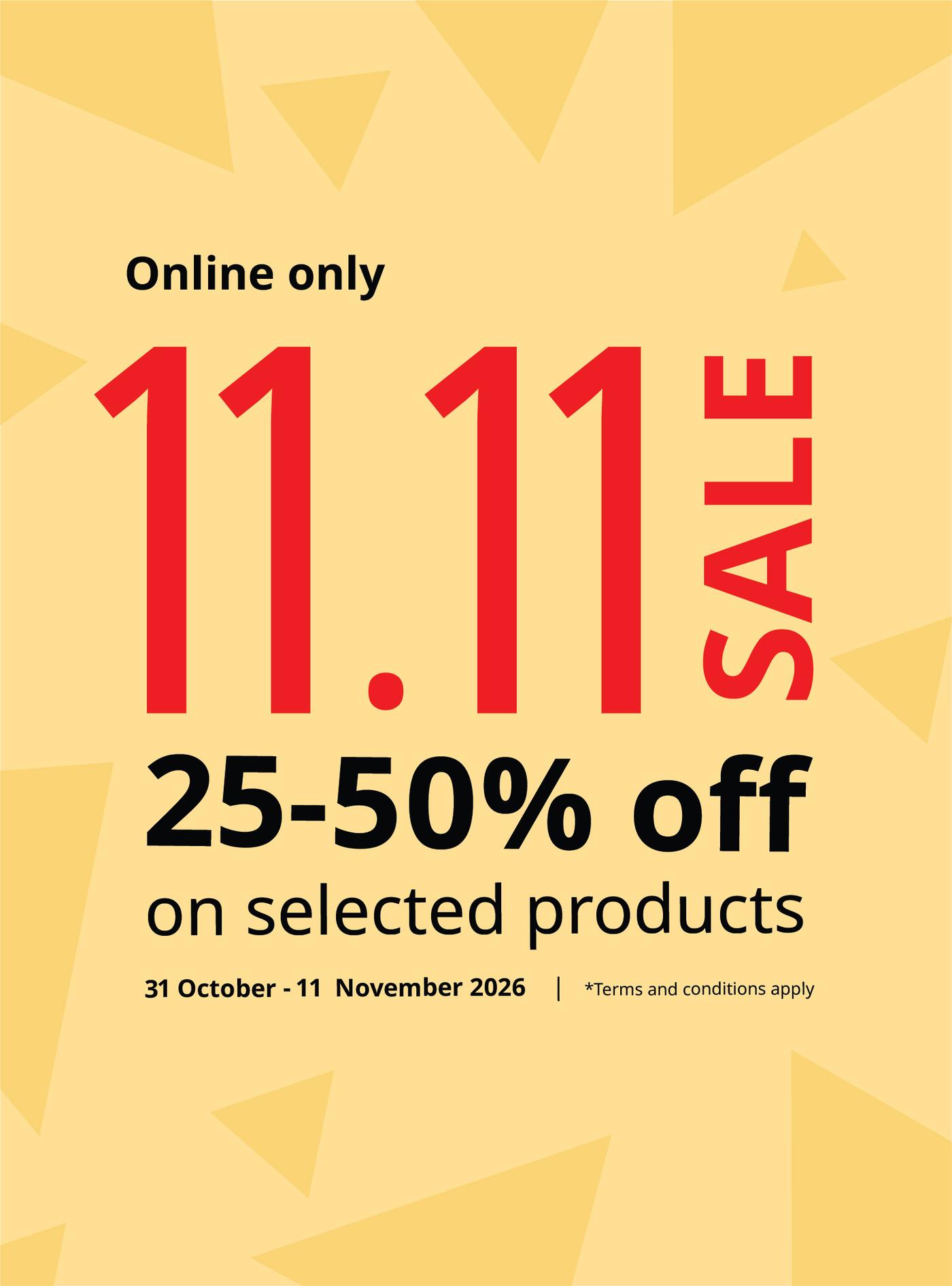 Singles week SALE!
