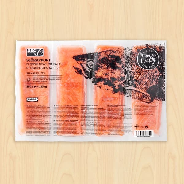 SJÖRAPPORT Salmon Fillet, 500g