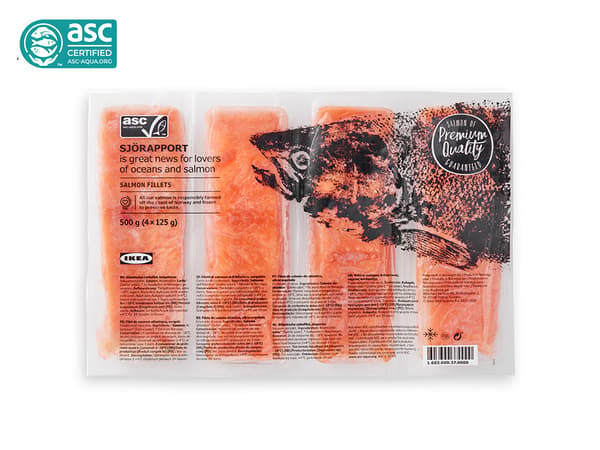 SJORAPPORT Salmon Fillet, 500g