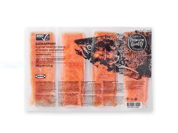 SJORAPPORT Salmon Fillet, 500g