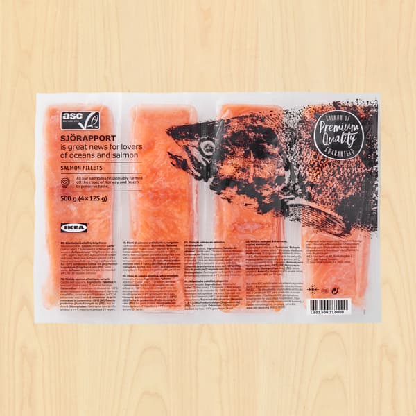 SJORAPPORT Salmon fillet