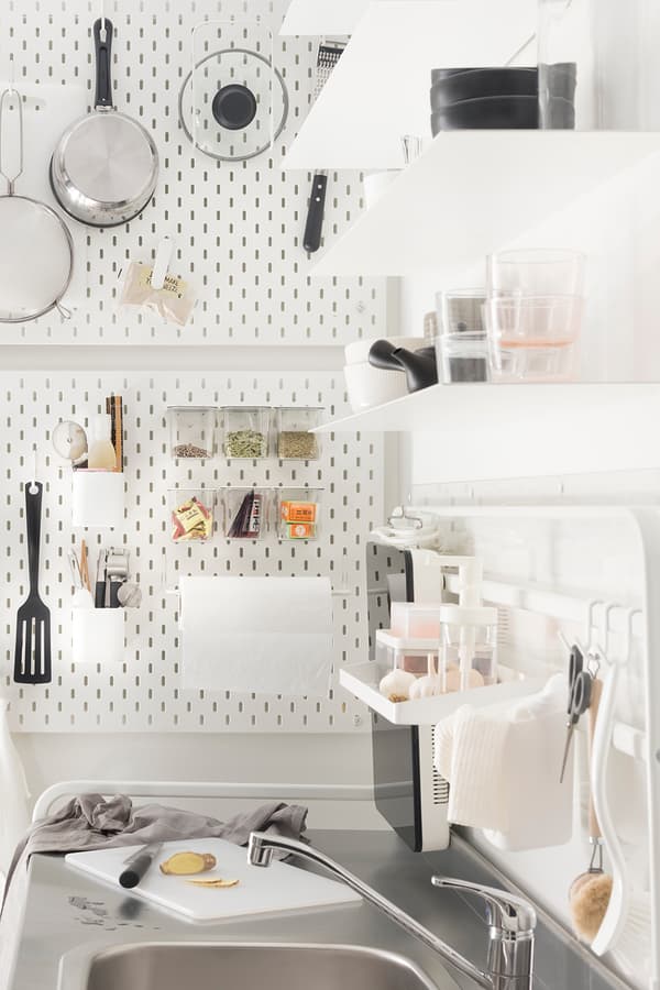 SKÅDIS Tablica narzędziowa, biały